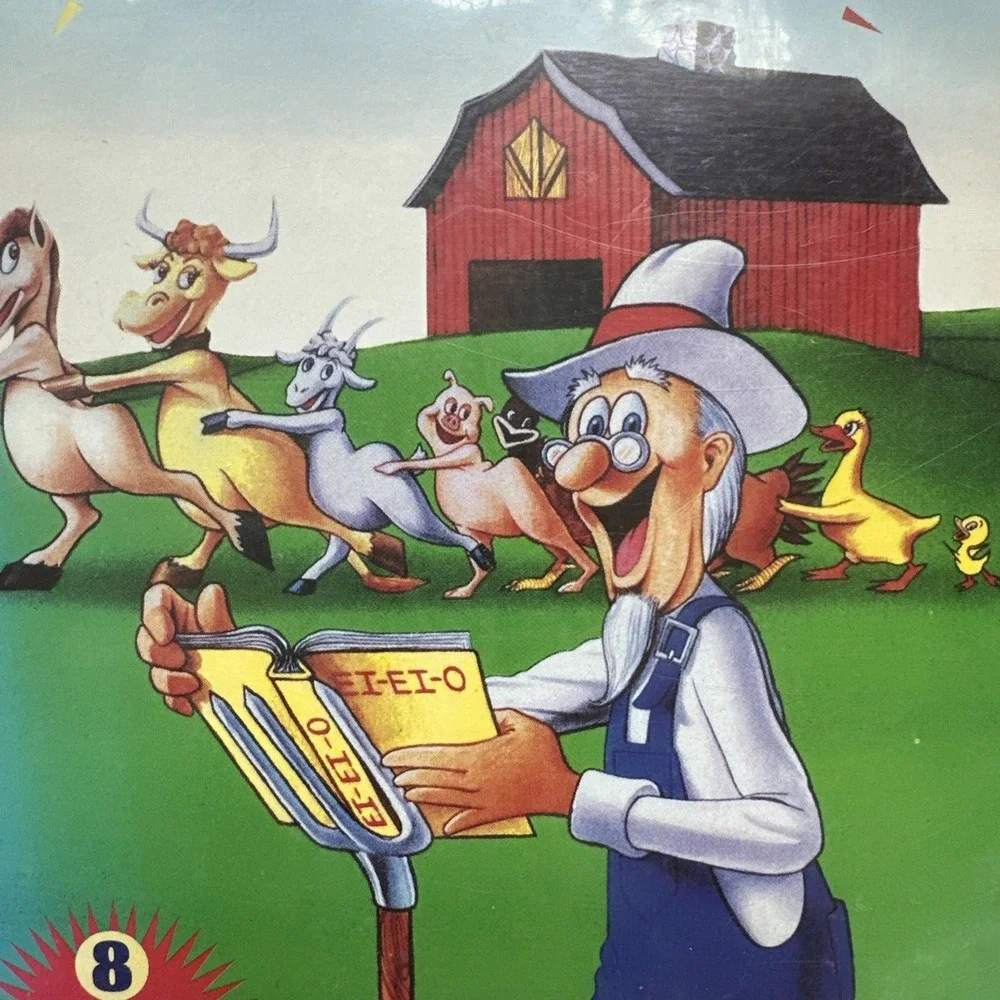 Old McDonalds Farm VHS Kids Fairy Tales Fully Animated Color Cartoons 1996
